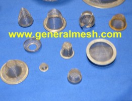 Filter strainer for water pipe inlets