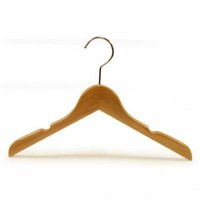 Wooden clothes hanger