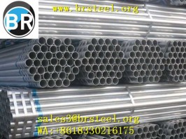 Galvanized Steel Pipes 4" x 3.75 for Construction