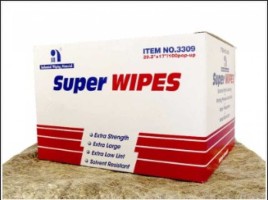 Super Wipes - 3309 Premium Cleaning Solution for Industries