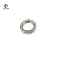 SUNBEARING Deep Groove Ball Bearing 6007 Silver 35*62*14mm Chrome Stee