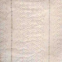 Organic Cotton Voile Embroidery Lace Fabric