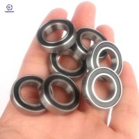 SUNBEARING Deep Groove Ball Bearing 16006 Silver 30*55*9mm Chrome Stee