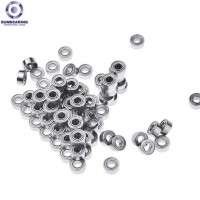 SUNBEARING Deep Groove Ball Bearing 698 Silver 8*19*6mm Stainless Stee