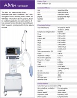 ICU Ventilator Alvin - Advanced Turbine-Based Model