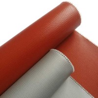 Glass Fiber Cloth Silicone Coated Fireproof Abrasion Resistant - Bulk Rate