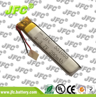 JFC 801818 3.7V 170mAh Small LiPo Battery for Smart Digital Watch