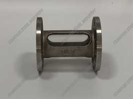 CS-NSG03F Flange End Full View Sight Glass With Steel Net