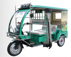 Electric rickshaw tricycle trike, passenger rickshaw taxi trike