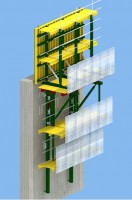 Hydraulic auto-climbing Formwork(Best choice to high buildings bridges