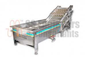 Stainless Steel Vegetable Washer for Industrial and Commercial Use