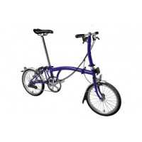 Brompton S6L 2020 Folding Bike Purple (USD 1039)
