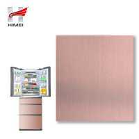 Pink Color laminated metal steel sheet for refrigerator's panel