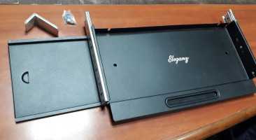 Computer Keyboard Drawer with Mouse Tray