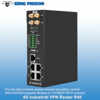 R40 4G Industrial Router (2SIMCards,3LAN,1WAN,1 RS485,1RS232,4AIN,2DIN