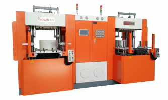 Gowin compression machine and compression molding solution with double