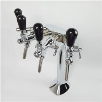 polished T type beer dispense pub towers
