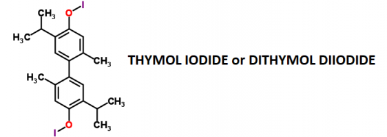 Thymol Iodide - Effective Oral Antiseptic and Biocide