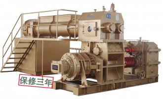 Brick Machine Jky55-55 Double-Stage Vacuum Extruder (2 Mud-Strip Outle