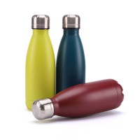 Cola Shape Sports travel bottle Vacuum Thermos water flask