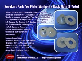 Speakers part Washer and T-Yoke