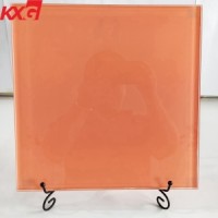 silk screen printing ,ceramic frit color painted tempered glass