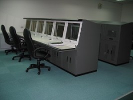Console Desk - Hatch-Back Type
