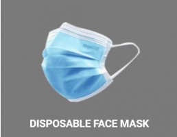 3 PLY Disposable Mask (DGDA, FDA, EN, ISO, CE approved)
