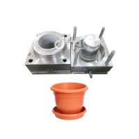 PP Material Household Plastic Injection Flower Pot Mould