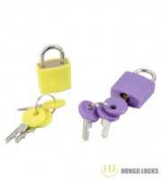 colorful BRASS and PPpadlock