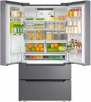 DM-827 Counter Depth Refrigerator: French Door Freezer Side-by-Side - 23 CU FT Capacity