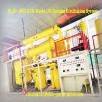 Sino-NSH Waste Oil Recycling System Used Oil Regeneration Plant