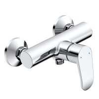 New design Chrome finished Single Handle wall mounted shower Faucet