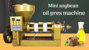 Small Scale Screw Soybean Oil Pressing Machine