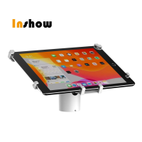 Inshow A108-1 suporte de segurança de mesa para tablet com gabinete de metal antifurto