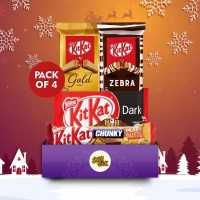 Imported Chocolates Kitkat Christmas Combo 4 Pack