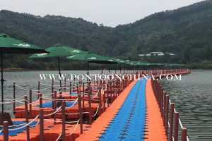 Floating pontoon dock plastic floating dock floating boat docks