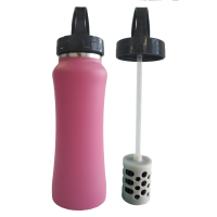 Bpa-free portable stainless steel bottle filter