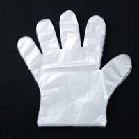 Pe Transparent Single Use Non-Slip Gloves