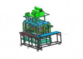 Inner weatherstrip automation punching production line