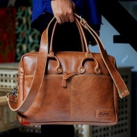 Kompany Leather briefcase laptop bag