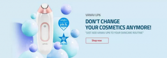 VANAV – UP6 Galvanic Ion Massager With 6 Functions