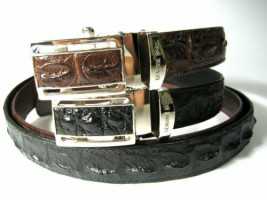 Genuine Crocodile / Alligaotor Leather Belts