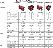 High Quality Factory Direct Sale Dual-fuel Generator (Gasoline/LPG)