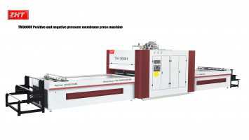 Positive & negative pressure membrane press machine