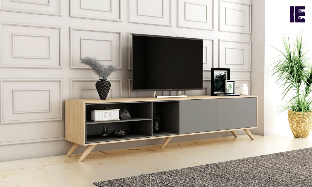 Bespoke TV Units with Wardrobe and Wall Integration - Inspired Elements