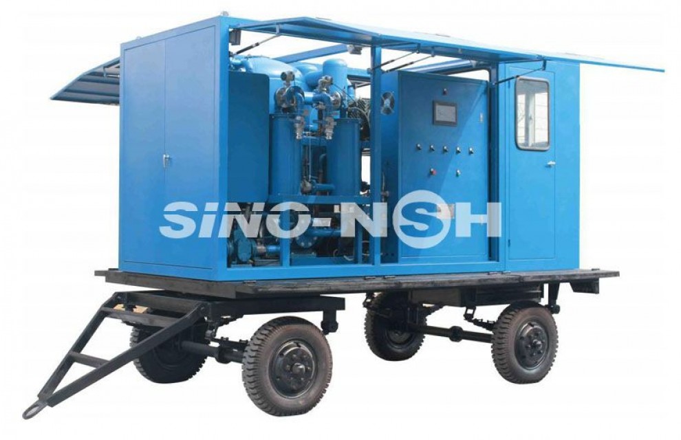 Double-stage Vacuum Transformer Oil Purifier
