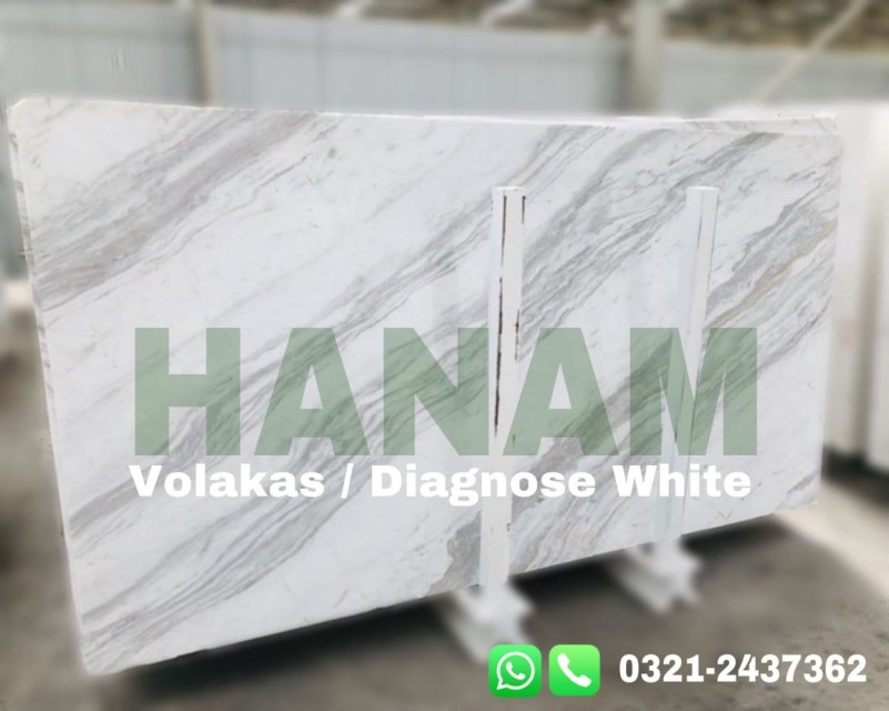 Volakas White Marble Slabs and Tiles - Premium Quality