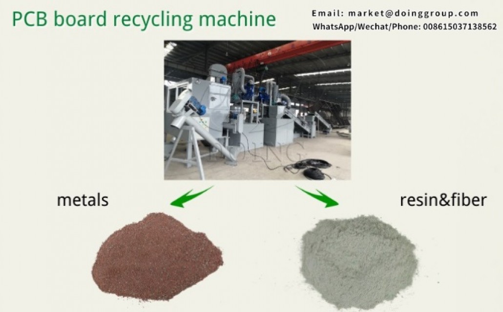 PCB board recycling machine/ Waste circuit board recycling machine