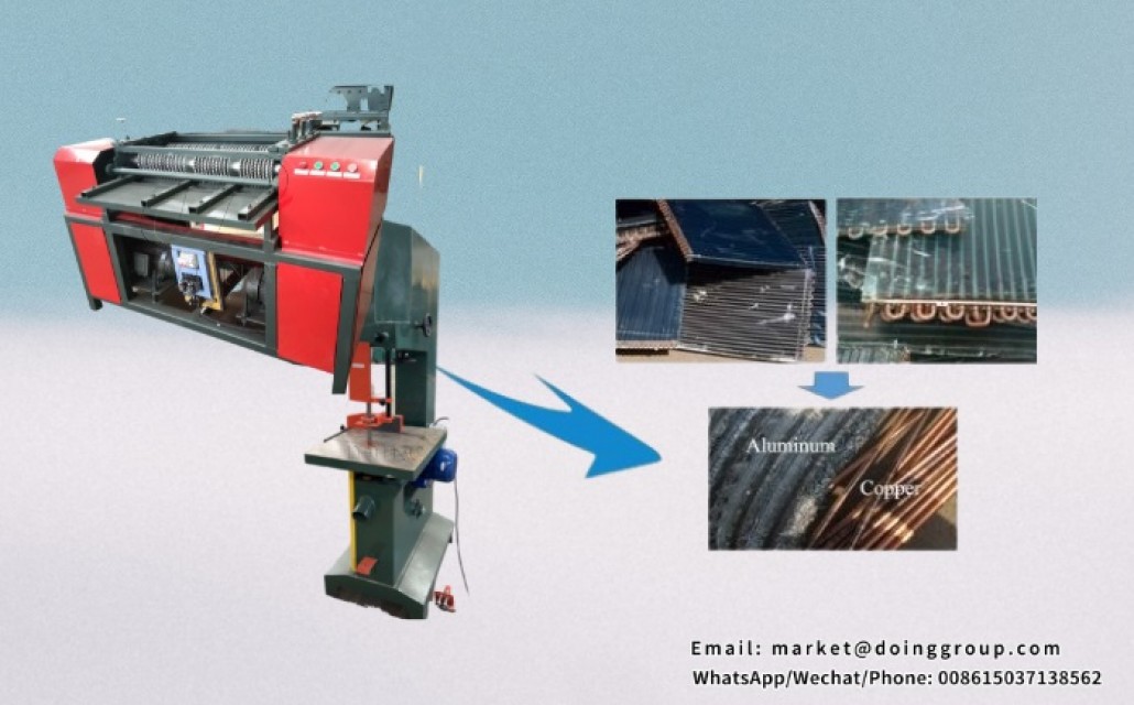 Stripping Type Radiator Recycling Machine for High-Yield Metal Recovery